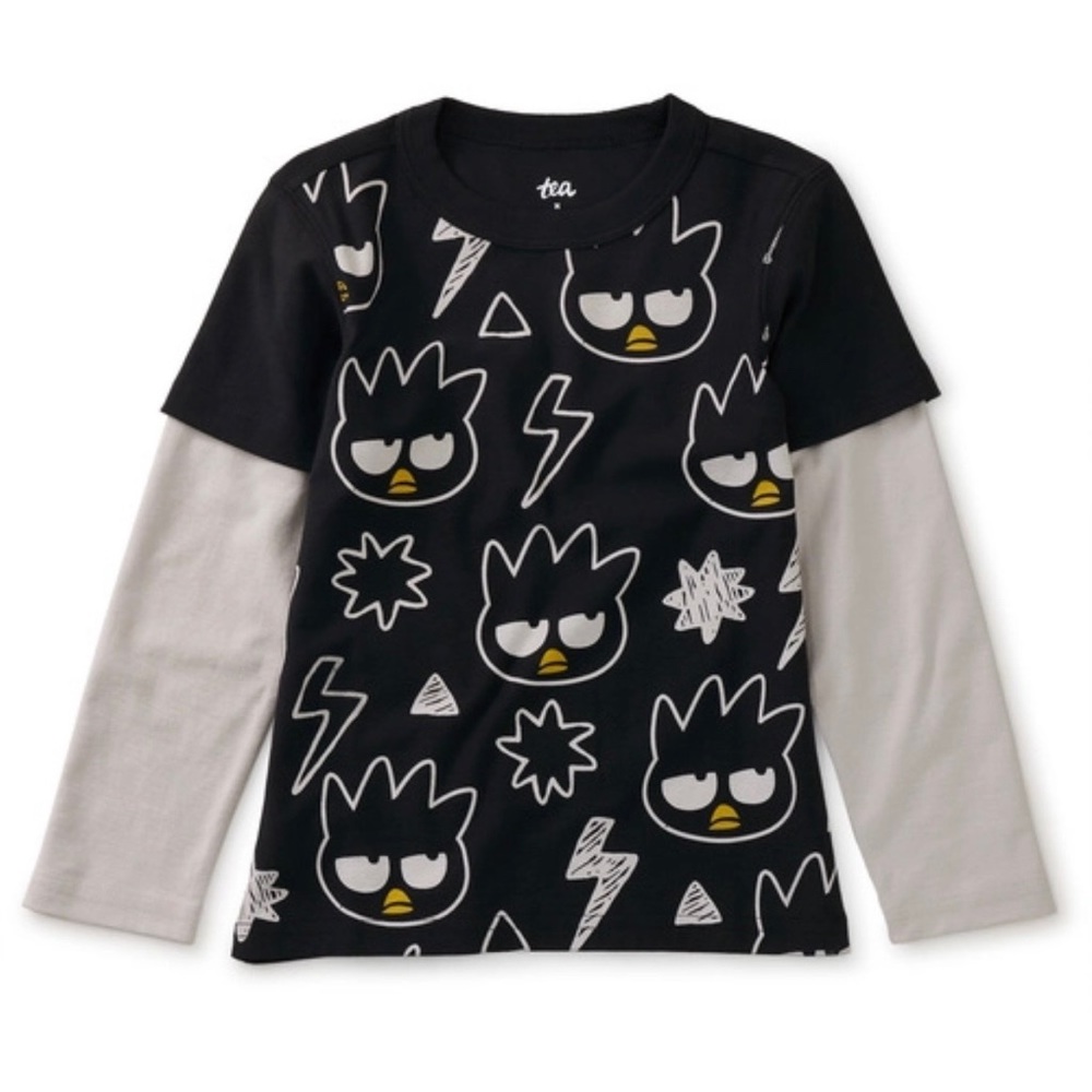 NWT Hello Kitty x Tea Collection Badtz-Maru Tee